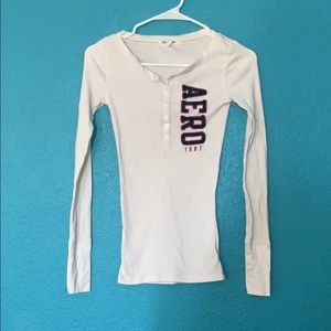 Aeropostale white Long sleeve